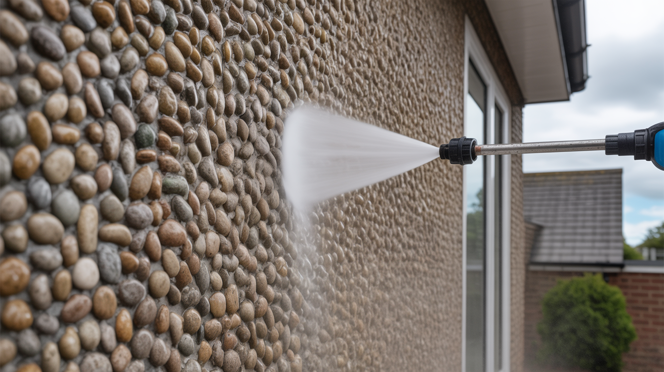 Pebbledash Cleaning